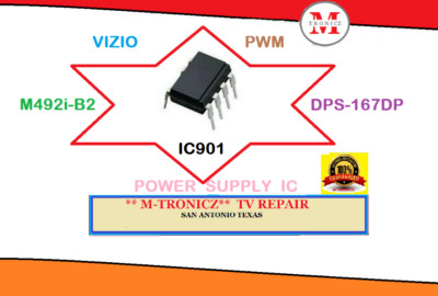 VIZIO M492i-B2 DPS-167DP POPULAR IC LOCATION IC901