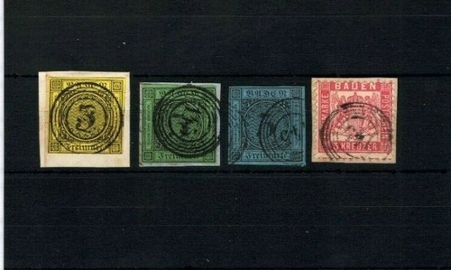 Baden - Numeric Stamp "145" Triberg Stamp Lot (#8235)
