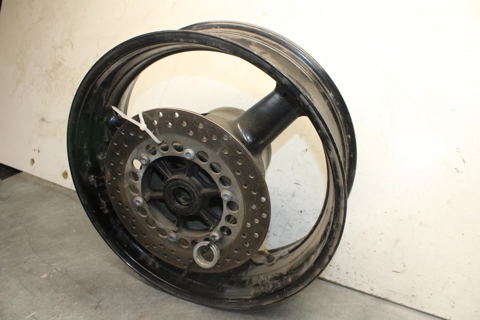 91-93 YAMAHA FZR1000 REAR WHEEL BACK RIM BB28 - Image 2 of 4