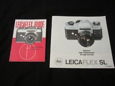 1968 Leica Leicaflex Guide and LeicaFlex SL Guide Manuals