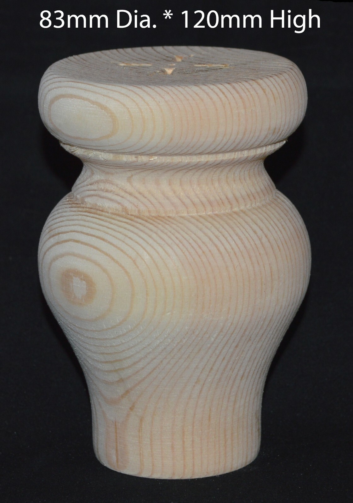 SET OF FOUR Wooden Pine Furniture Feet Legs Replacement for Chests