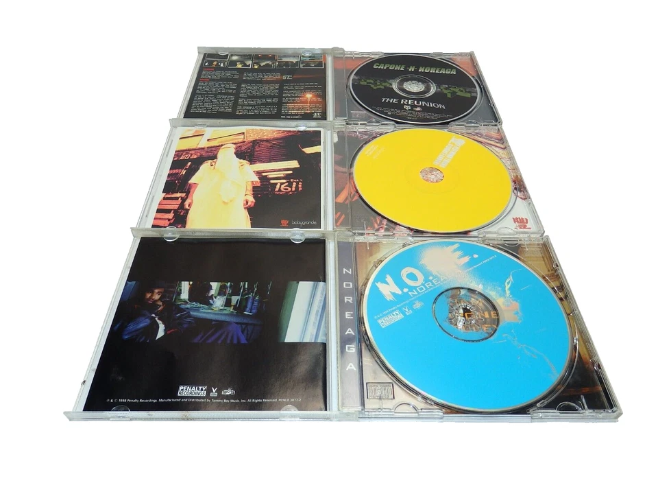 RAP CD LOT OF 3-N.O.R.E.,JEDI MIND TRICKS,CAPONE-N-NOREACA Foto 4 de 4
