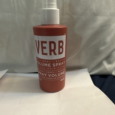 Verb Volume Spray Red 193ml for All Hair Types Body Bounce Spray Formulation