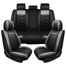 For Toyota Corolla Camry Rav4 Seat Covers Full Set 5 Seats Front Rear Luxury For Toyota Corolla Camry Rav4 Seat Covers Full Set 5 Seats Front Rear Luxury