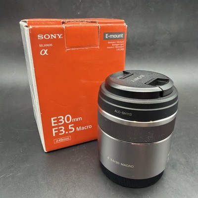 Sony Alpha SEL30M35 30 mm F/3.5 E Objektiv