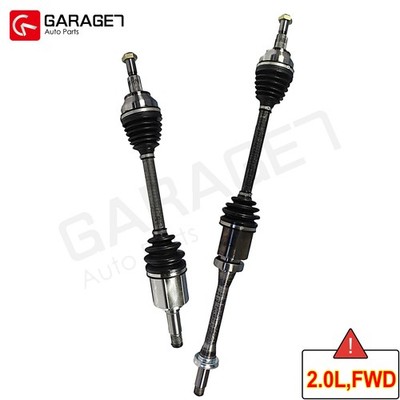 For 2013 2014 2015 2016 2017 2018 Ford C-Max 2.0L Front Pair CV Axle Assembly