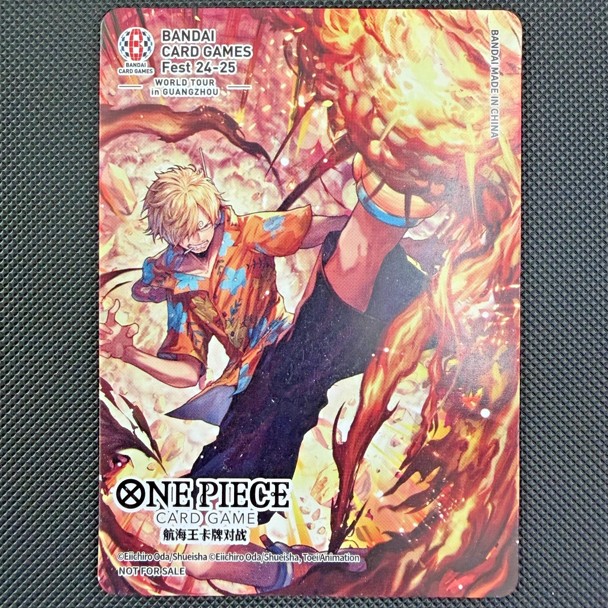 Sanji BANDAI CARD GAMES Fest 24-25 World Tour in Guangzhou CHINESE