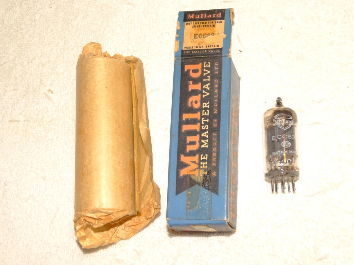 ECC83 Mullard Vintage Tubes & Tubes Sockets for sale | eBay