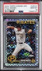 2024 TOPPS CHROME UPDATE X-FRACTOR #USC27 PAUL SKENES ROOKIE RC PSA 10