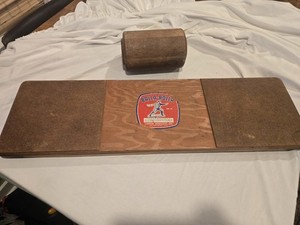 BALLA-ROLLA Vintage Wood Balancing Board by Carrom Industries USA