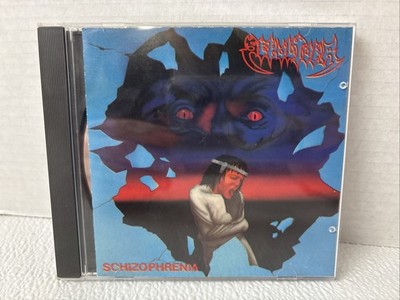 Sepultura Schizophrenia (CD, 1987) ORIGINAL 1st Press USA Cogmelo/Roadrunner