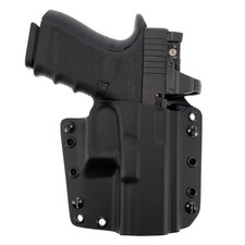 Galco Corvus Belt/IWB Holster for Smith & Wesson M&P Compact 9/40, Black, Right
