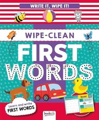 Wipe Clean First Words (Write It, Wipe It Book), , Used; Good Book