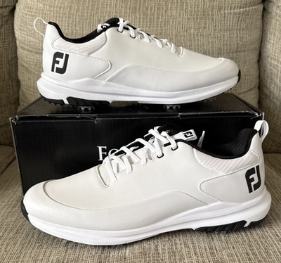 Foot Joy FJ Tour Rival Golf Shoes Men's Size 13 56958 White