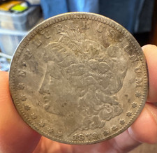 1879-CC Morgan Silver Dollar $1 Carson City Circulated Silver Coin Key Date