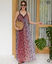 ZARA NEW SS25 FLORAL PRINT DRESS ZW COLLECTION 7521/040/330_SIZE S-L