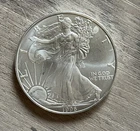 1996 AMERICAN SILVER EAGLE 1 OZ .999 FINE SILVER