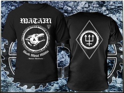 WATAIN - Black Metal Militia Wolves Worldwide TS NEW, Black Metal, TRIBULATION