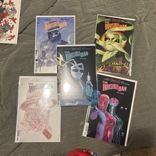 L'uomo invisibile set completo 1-4 fumetti immagine