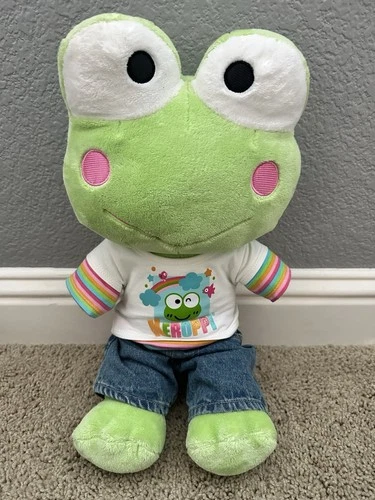 Retired Build-A-Bear Keroppi Plush Sanrio 2010 Collectible Limited Hello Kitty