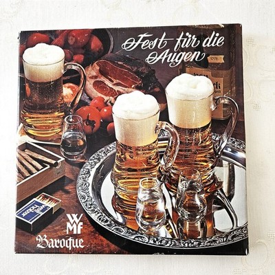 WMF Baroque Tablett Cromargan - rund - 06 7620 6080   in OVP