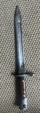 Military Bayonet Wood Handle original preowned condition  H.S.F.P.