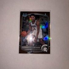 2025-26 Bowman Chrome Reptillian Refractor Bcp-53 Cam Ward