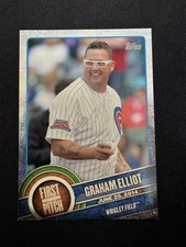 2015 Topps Series 2 #FP-10 Graham Elliot First Pitch Chicago Cubs
