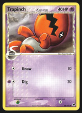Trapinch 68/101 EX Dragon Frontiers Pokemon Card MP