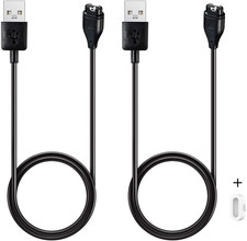 Charger for Garmin Vivoactive 6 5 4 4S 3, Replacement Charging Cable Cord plus a