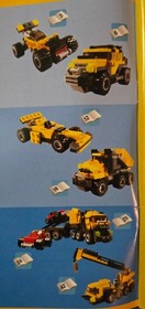 LEGO Creator Traffic Highway Haulers (4891) 100% Complete Parts w Instructions