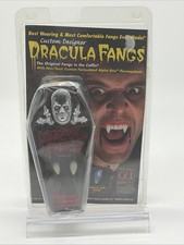Dracula Fangs Custom Designer Vampire Size Medium Halloween Cosplay NEW
