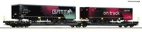 Roco 6600170 H0 Doppeltaschen-Gelenkwagen T3000E, Tx Logistik