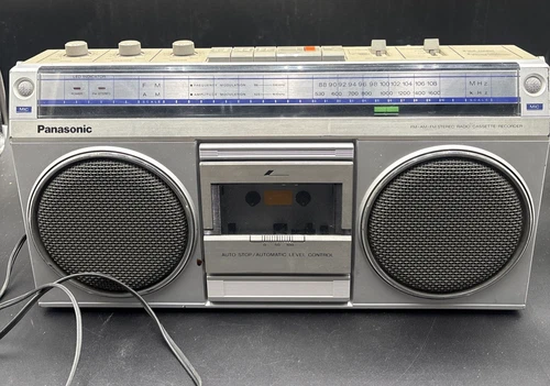Vintage Working Panasonic RX-4940 Cassette Boombox Tested Working