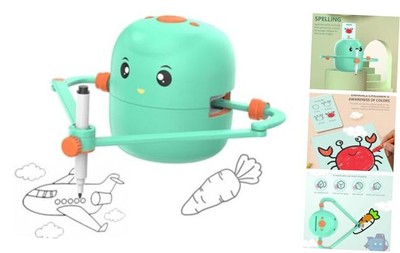 Interactive Educational Drawing Robot for Kids - Montessori Learning Toy with 