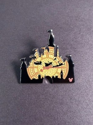 Disney Pin Peter Pan Castle Disneyland Hidden Mickey Disney Wave A 2026 - New