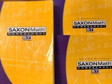 Saxon Math Homeschool 8/7 with Prealgebra (3r...