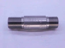 SHOP MADE M22 X 2 THREAD PLUG GAGE 22 2.0 GO NO GO P.D.'S = .815 & .824 METRIC