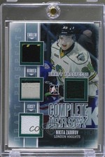2013 ITG Draft Prospects Complete Jersey Silver Nikita Zadorov #CJ-10 m0p