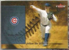 MARK PRIOR 2005 Ultra Follow the Leader Insert #11 of 15. CUBS