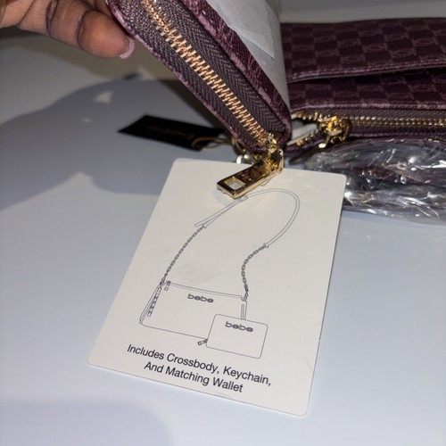 Bebe Adelabaguette W wallet - Burgundy  - Picture 2 of 5