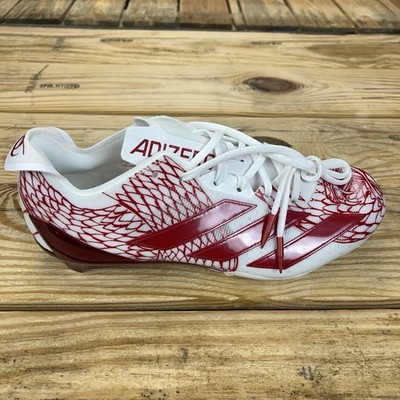 Adidas Adizero Electric II Football Cleats White/Red IH8571  display picture 2