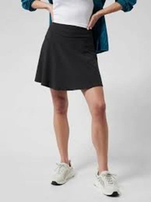 Athleta Women's Size 4 Black All Day Skort Tennis Golf Athletic Skirt 591445