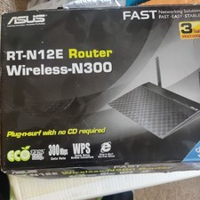 ASUS Wireless High Speed 300MBps Router with External Antennas (RT-N12E)