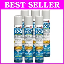 Bulls-Eye Gray Primer Spray - Stain Resistant, 10 Minute Dry