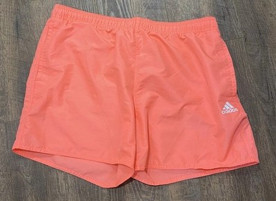 adidas Mens Classic 5 in Swim Trunks Swimwear Shorts Size XL Neon