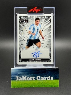 2026 Leaf Glory of the Game - Julian Alvarez #BT-JA1 Auto 9/9 - x2 Jersey Match
