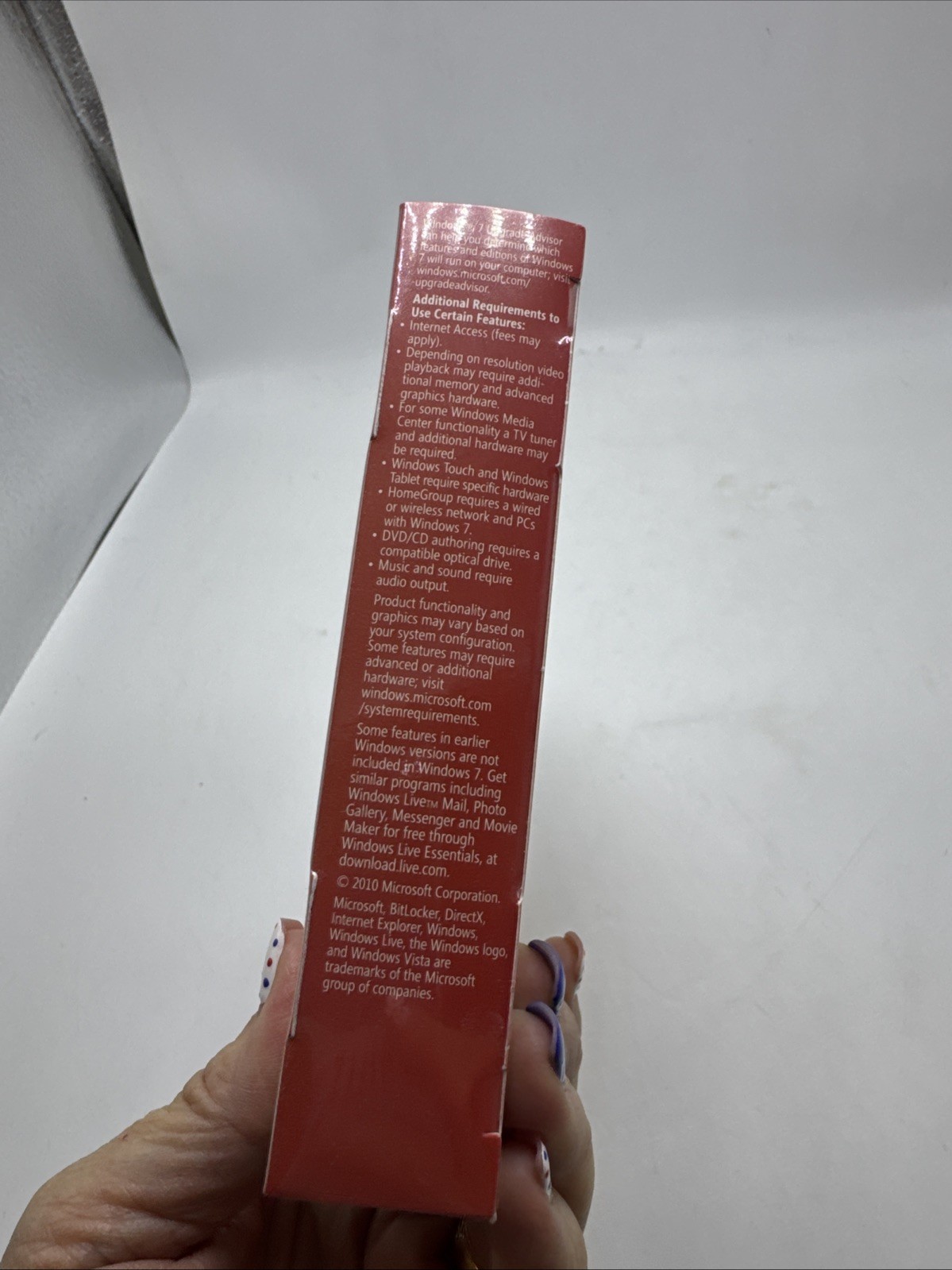 Microsoft Windows 7 Home Premium 2010 Family Pack New Sealed