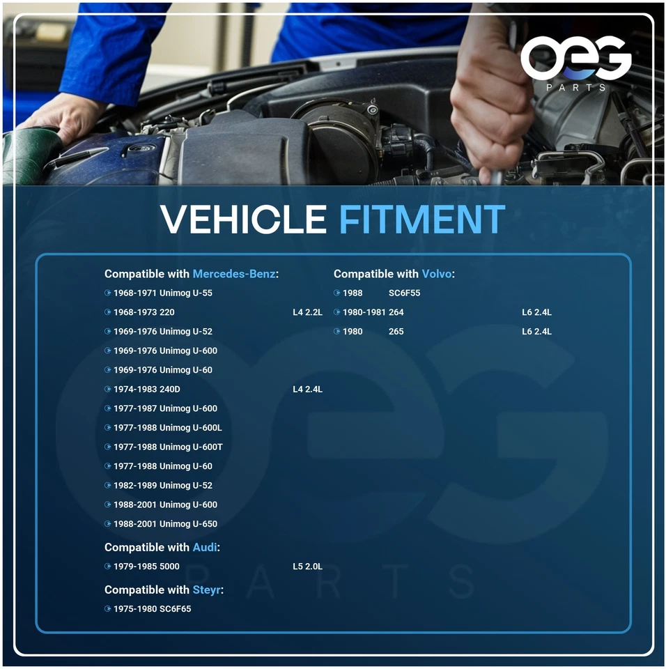 Arranque nuevo para Mercedes-Benz 220 220D 240D 300CD 300D 300SD 300TD 001-151-62-01 Foto 4 de 4