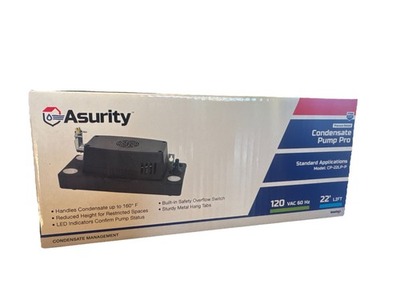 #ad #ad CP SERIES 120V LOW PROFILE PLENUM RATED CONDENSATE PUMP 22 FT LIFT $50.00